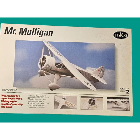 Testors Mr. Mulligen Model Airplane -- ITEM #3433 - Picture 4 of 4